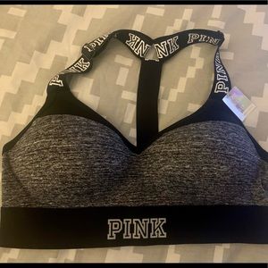 Victoria’s Secret Pink Ultimate T-Back Push-up Sports Bra SMALL
